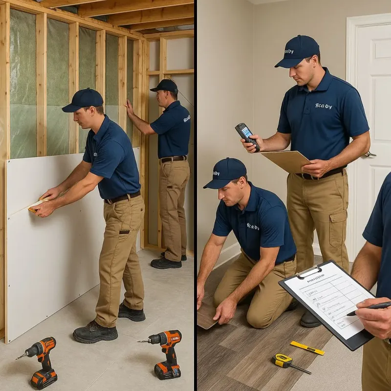 Repairs and Reconstruction process in Mechanicsburg, OH